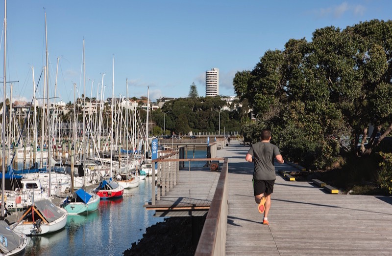 Westhaven Promenade Project, Westhaven Marina, Auckland